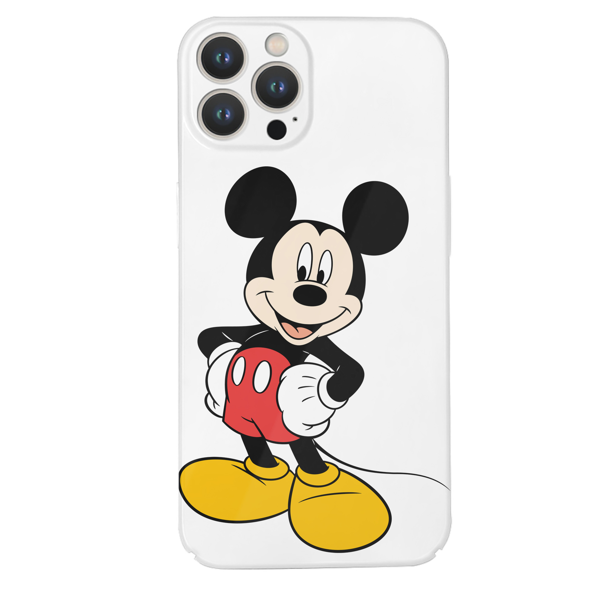 （画像用） ミッキーマウス Mickey Mouse 【iPhone 14シリーズ対応】ハードケース